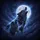 Majestic Howling Wolf Electric Lightning Cosmic Night Sky - Wildlife Lover Gift Spare Tire Cover - 6