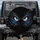 Menacing Blue Eyes Aggressive Tendrils Lurking Power - Vehicle Power Decor Spare Tire Cover - 1