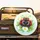 Red Ladybug Black Spots Glossy Eyes Daisy Dewdrops Green Leaves Garden - Garden Lover Gift Spare Tire Cover - 2