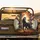 Majestic Black Horse Ancient Trees Fiery Autumn Leaves Forest Scene - Nature Lover Gift Spare Tire Cover - 2
