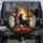 Majestic Black Horse Ancient Trees Fiery Autumn Leaves Forest Scene - Nature Lover Gift Spare Tire Cover - 1