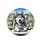 Playful Siberian Huskies Mountain Road Trip - Dog Lover Adventure Gift Spare Tire Cover - 4