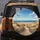 Coastal Golden Dunes Winding Path Seagulls Ocean - Coastal Living Travel Essentials Spare Tire Cover - 5