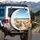Coastal Golden Dunes Winding Path Seagulls Ocean - Coastal Living Travel Essentials Spare Tire Cover - 3