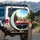 Anthropomorphic Cats Classic Car Road Trip - Adventure Travel Gift for Cat Lover Spare Tire Cover - 3