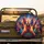 Roosters in Sunglasses Cosmic Nebula - Home Decor Gift for Rooster Lover Spare Tire Cover - 2
