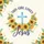 Light Blue Cross Golden Sunflowers Jesus - Faith Lover Gift for Her Spare Tire Cover - 6