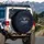 Wide Open Eyes Filigree Thorn Rose Mist - Everyday Car Accessory Spare Tire Cover - 3
