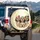 Shih Tzu Dogs Headbands Paw Print - Dog Lover Gift Spare Tire Cover - 3