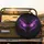 Beast Eyes Neon Purple Pink Glow Elaborate Tendrils Black Abyss - Fantasy Lover Gift Spare Tire Cover - 2
