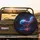Spectral Wolf Cosmic Energy Trails - Mystic Wildlife Lover Gift for Wolf Fans Spare Tire Cover - 2