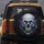 Iridescent Glowing Skull Runic Patterns - Dark Fantasy Auto Accessory Spare Tire Cover - 5