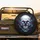 Iridescent Glowing Skull Runic Patterns - Dark Fantasy Auto Accessory Spare Tire Cover - 2