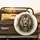 Majestic Lion Head Golden Medallion Black Gold Mane - Wildlife Lover Gift Spare Tire Cover - 3