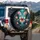 Luminous Butterfly Iridescent Wings Glowing Cosmos Forest - Fantasy Lover Gift Spare Tire Cover - 3
