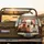 Rooster with Sunglasses Car Chicks Luxury Cabin Winter Forest - Road Trip Gift Spare Tire Cover - 2