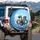 Penguin Seal Sunglasses World Map Antarctica - Travel Essentials for Travelers Spare Tire Cover - 3