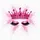 Fuchsia Crown Magenta Jewels Eyelashes - Glamorous Celebration Accessory Spare Tire Cover - 6