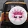Fuchsia Crown Magenta Jewels Eyelashes - Glamorous Celebration Accessory Spare Tire Cover - 5