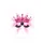 Fuchsia Crown Magenta Jewels Eyelashes - Glamorous Celebration Accessory Spare Tire Cover - 4