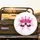 Fuchsia Crown Magenta Jewels Eyelashes - Glamorous Celebration Accessory Spare Tire Cover - 2
