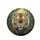 Majestic Bengal Tiger Face with Orange Black Stripes Jungle Foliage Forest Landscape - Wildlife Lover Gift Spare Tire Cover - 4