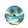 Tropical Ocean Palm Trees Beach Hills - Travel Essentials for Beach Lovers Spare Tire Cover - 4