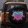 Scribble Neon Glow Love Heart Symbol - Auto Decor Gift Spare Tire Cover - 5