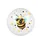 Sunglass Cartoon Bee Geometric Shapes Dots - Everyday Decor Gift for Bee Lover Spare Tire Cover - 4