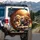 Poodle-Mix Dogs Family Autumn Road Trip Adventure - Dog Lover Auto Accessory Gift Spare Tire Cover - 3