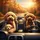 Poodle-Mix Dogs Family Autumn Road Trip Adventure - Dog Lover Auto Accessory Gift Spare Tire Cover - 6