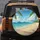 Tropical Paradise Beach Golden Sand Ocean Palms - Outdoor Travel Decor Spare Tire Cover - 5