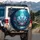 Smiling Jellyfish Command Wheel Coral Reef - Deep Sea Life Lover Gift Spare Tire Cover - 3