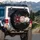 Elegant Red Pink Off White Diamond Flowers Silver Crystal Foliage Black - Luxury Accessory Gift Spare Tire Cover - 3