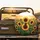 Dense Glowing Sunflowers Lush Foliage Strong Stems Sunset Field - Farmhouse Home Decor Gift Spare Tire Cover - 2