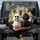 Poodles Vintage Car Mansion - Luxury Lifestyle Gift for Poodle Lover Spare Tire Cover - 1