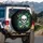 Distressed Skull Crossbones Chains Hearts - Rebel Culture Auto Accessory Spare Tire Cover - 3