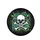 Distressed Skull Crossbones Chains Hearts - Rebel Culture Auto Accessory Spare Tire Cover - 4