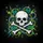 Distressed Skull Crossbones Chains Hearts - Rebel Culture Auto Accessory Spare Tire Cover - 6