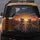 Cartoon Skeletons Desert Highway Sunset Landscape - Humorous Road Trip Adventure Spare Tire Cover - 5