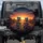 Cartoon Skeletons Desert Highway Sunset Landscape - Humorous Road Trip Adventure Spare Tire Cover - 1