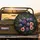 Ripe Purple Figs Fig Leaves Dew Drops - Organic Nature Lover Home Decor Gift Spare Tire Cover - 2