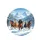 Six Wild Horses Snowy Mountain Forest - Wildlife Lover Gift Spare Tire Cover - 4