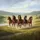 Wild Horses Gallop Grassy Plains - Wildlife Lover Gift Spare Tire Cover - 6