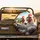 Chickens in Sunglasses Road Trip Countryside - Country Lover Gift Spare Tire Cover - 2