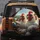 Chickens in Sunglasses Road Trip Countryside - Country Lover Gift Spare Tire Cover - 5