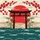 Japanese Torii Gate Red Sun Landscape - Travel Essentials Gift for Japan Lover Spare Tire Cover - 6
