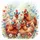 Chickens Mirrored Sunglasses Wildflowers - Farmhouse Decor Gift for Garden Lover Spare Tire Cover - 6