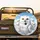 Snowy Owl Family Blue Sky Clouds - Wildlife Lover Gift for Owl Lovers Spare Tire Cover - 2