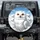 Snowy Owl Family Blue Sky Clouds - Wildlife Lover Gift for Owl Lovers Spare Tire Cover - 1